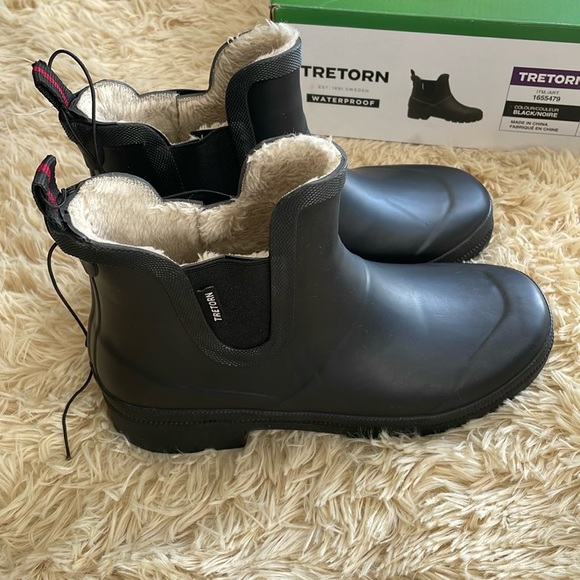 Tretorn women’s waterproof warm Lined Rain Boots - Picture 6 of 7